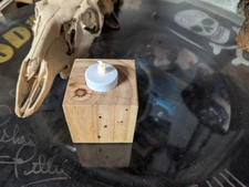 Rustic Hand Crafted Tea light Candle Holder