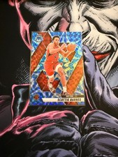 2024-25 Panini Basketball Mosaic Reactive Blue Mosaic Scottie Barnes #77