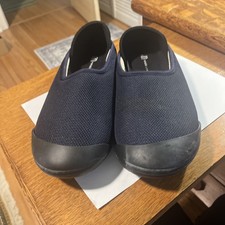 Mahabis Summer Navy Blue Slip On Shoes with Removable Soles EU 39 8/8.5 Men's 6