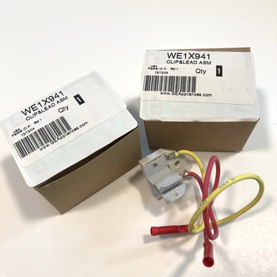 Genuine GE Replacement Factory Part WE1X941 Dryer Clip and Lead Assembly