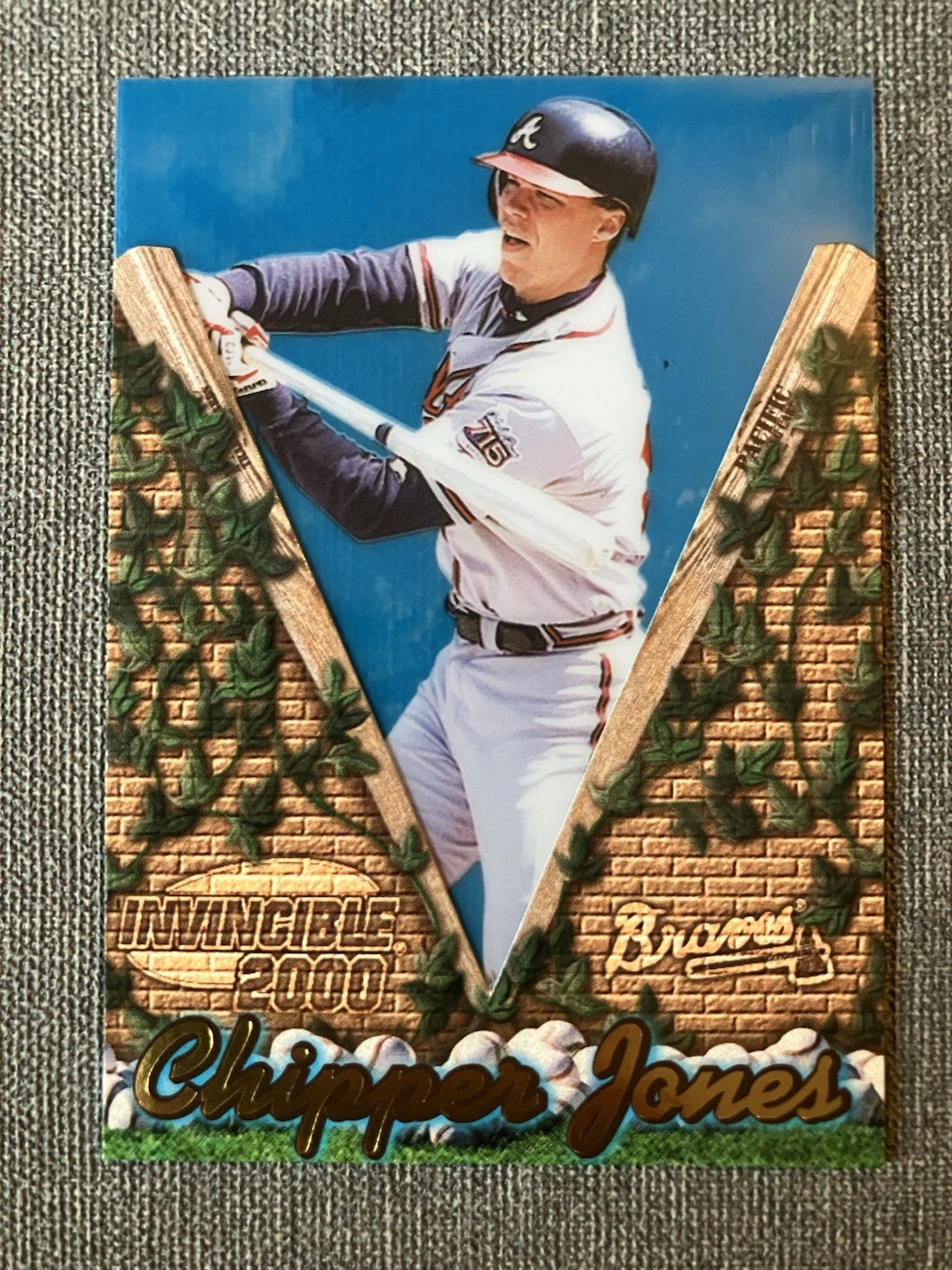 Chipper Jones trading card
