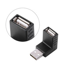 Pack of 40 Multiple USB2.0 Adapters Angled Mini Micro Type B Male Female Convert