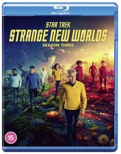 Star Trek: Strange New Worlds - Season Three Blu-ray Ethan Peck UK IMPORT