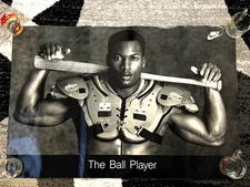 Bo Jackson Nike The Ball Player Original 1988 Vintage Poster 36x24 USED
