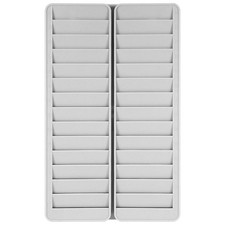 28 Time Card Rack, Rack, Wall Mounted Time Hanging Organizer for Office Store...