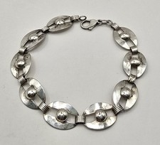 Vintage 925 Silver Bracelet - 20.5cm - 8.6 Grams