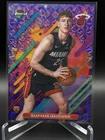 2025 Topps Finest Basketball Purple Geometric Refractor Kasparas Jakucionis #220