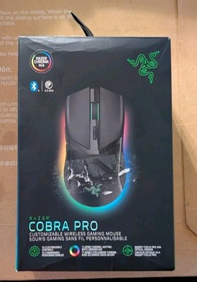Open Box, Razer Cobra Pro Lightweight Wireless Gaming Mouse - Black