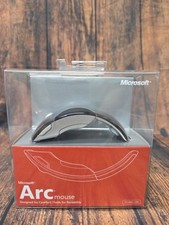 Microsoft Arc Mouse PC/Mac USB 1349 1350 Blac...
