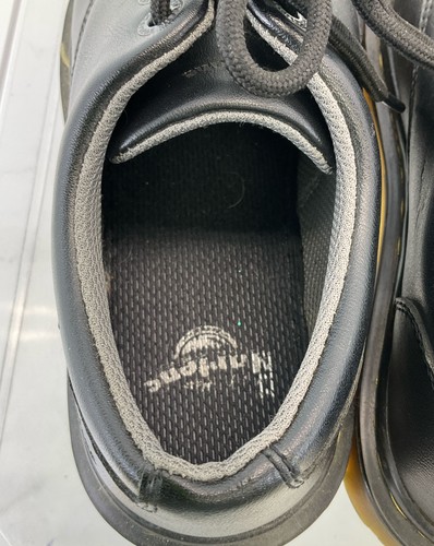 Dr. Martens "Kent" Black Leather Lace-Up Oxford Shoes 7 - Picture 5 of 8