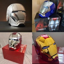 AUTOKING 1:1 MK5 Helmet Mask Wearable JARVIS Voice Control Cosplay iron Man Gift