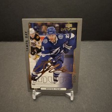 2020-21 Upper Deck MVP GOLD SCRIPT AUTO Hockey #36 Brayden Point EX/NM