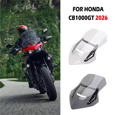 New Tall Clear Touring Wind Deflector Screen Windshield For Honda CB1000GT 2026 - Image 1 of 4