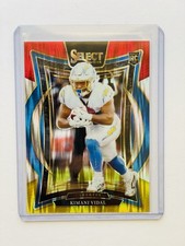 2024 Select Kimani Vidal Concourse Red And Yellow Shock Prizm #15