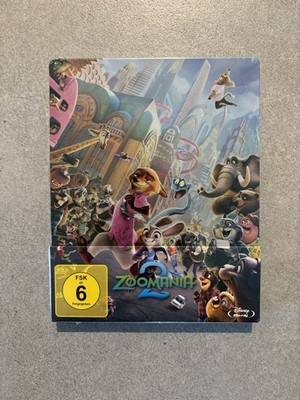 Zoomania 2 Blu Ray Steelbook NEU/OVP Teil 2 Zootropolis