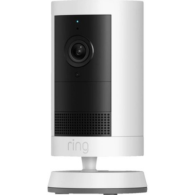 Ring Außenkamera Plus Akku Kamera Weiß (Innen)