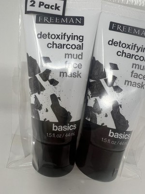 Freeman Detoxifying Charcoal Mud Face Mask. 1.5. Fl Oz Basics