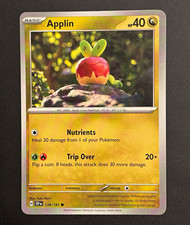 Applin 138/191 Common Regular Surging Sparks (Yuka Morii Art) NM - Pokémon TCG