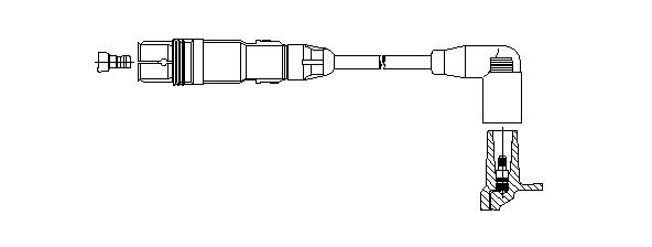 Bremi ZüNdleitung AnschlussausfüHrung SAE FüR VW Golf IV 1J1-image