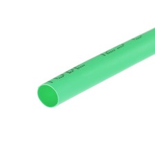 Heat Shrink Tubing 4mm Dia 7mm Flat Width 2:1 rate 10Feet Green