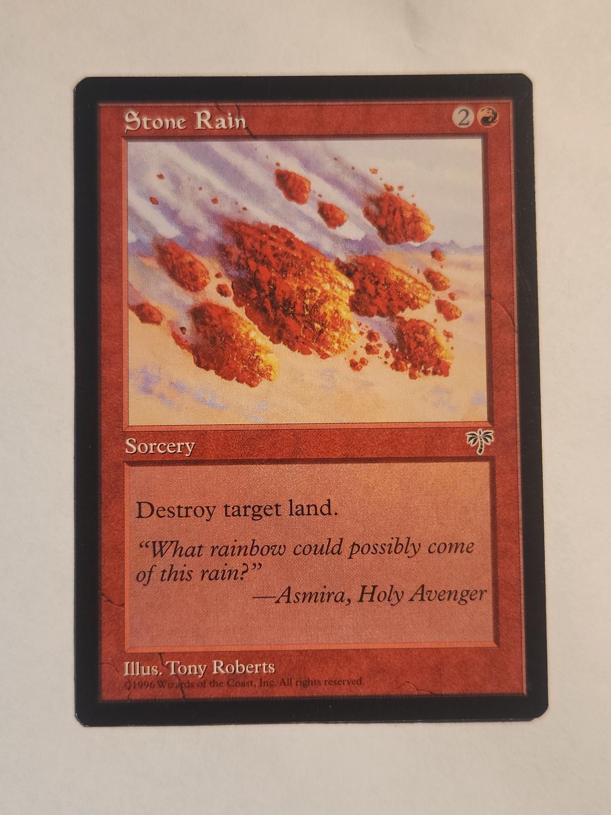 Stone Rain Mirage Magic: The Gathering Common LP