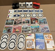 Vintage View Master Reels Lot Books Some Sets Incomplete Sawyers Natl Parks