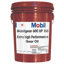 MOBIL 105880 Gear Oil,600 XP ,Pail ,5 gal 1MUC6