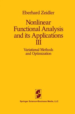 E. Zeidler | Nonlinear Functional Analysis and its Applications | Taschenbuch