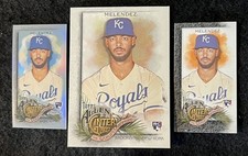 Lot Of 3 - 2022 Allen & Ginter - #264 - MJ Melendez - RC - Refractor/Black/Base
