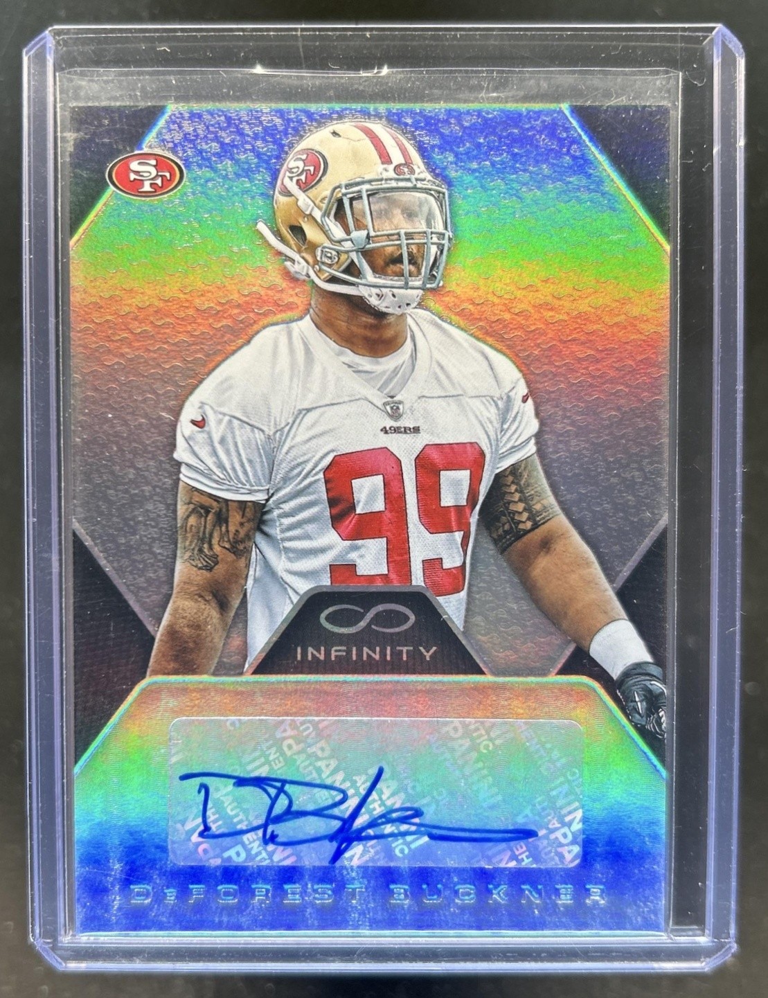 DeForest Buckner Panini Infinity Rookie Autograph #RADB Base