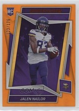 2022 Panini Rookies & Stars Rookies Orange 123/175 Jalen Nailor #159 0q3