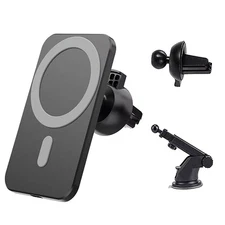 New Magnetic Wireless Car Charger Mount Holder For iPhone 16e,16,16 Plus Pro Max