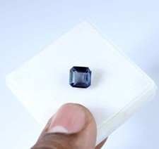 Farbwechsel Saphir 3.65 Karat / 7 MM Natur Oktagon Edelstein Zertifiziert T24933