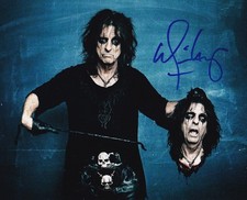 ALICE COOPER signed autograph 20x25cm SCHOOLS OUT in person autograph ACOA