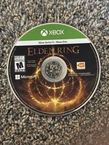 Elden Ring Xbox Series X Xbox One Disc Only Tested Working