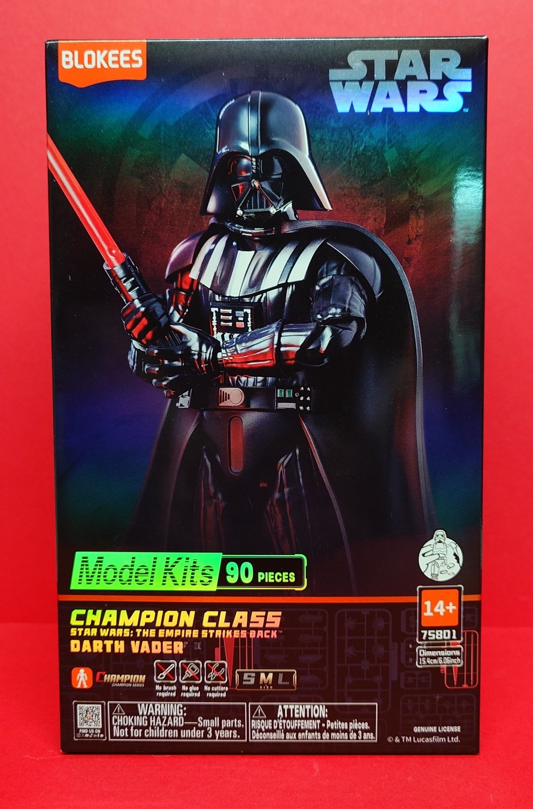 BLOKEES - Darth Vader MODEL KIT Champion Class