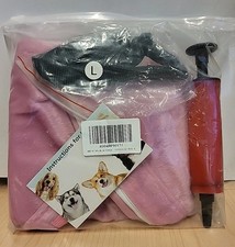 Inflatable Dog Cone Collar Alternative After Surgery, Neck Donut Collar - Large