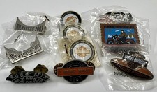Harley Davidson Lot Lapel Pin Hat Jacket Vest Motorcycle Milwaukee
