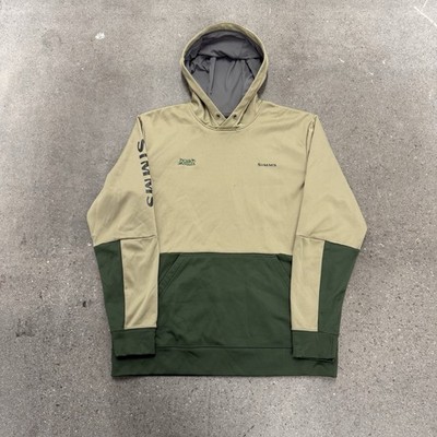 Simms Men's Fishing Hoodie Pullover Sweatshirt Size Medium