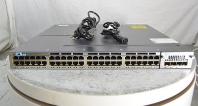 Cisco Catalyst 3750-X WS-C3750X-48T-L V02 Network Switch 1*Module SEE NOTES