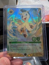 Disney Lorcana Challenge Promo Pegasus - Gift For Hercules 1/C2 Foil