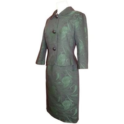Phase Eight Womens Green Floral 2-Piece Fitted Jacket Dress Wedding Suit Uk 8 Eu | eBay Phase Eight Womens Green Floral 2-Piece Fitted Jacket Dress Wedding Suit Uk 8 Eu | eBay