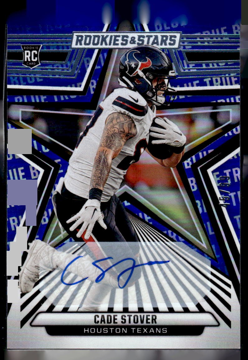 Panini 2024 Panini Black Cade Stover Houston Texans