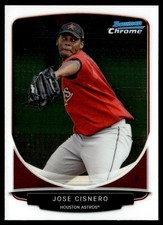 2013 Bowman Chrome Prospects Jose Cisnero Houston Astros #BCP35