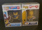 Funko Pop! Ad Icons Hostess Twinkie The Kid 27 & Twinkies 216 W/Protectors