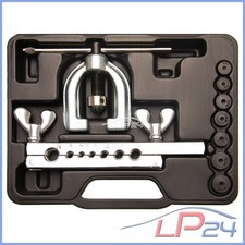 KIT SET COFFRET UNIVERSEL POUR ÉVASEMENT DE TUYAUX DE FREIN EN 9 PIÈCES NEUF