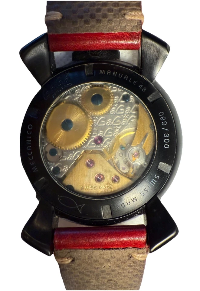 Reloj Manual GaGa Milano 48 MM Lasvegas Edición Limitada 300 NO99 Foto 3 de 4