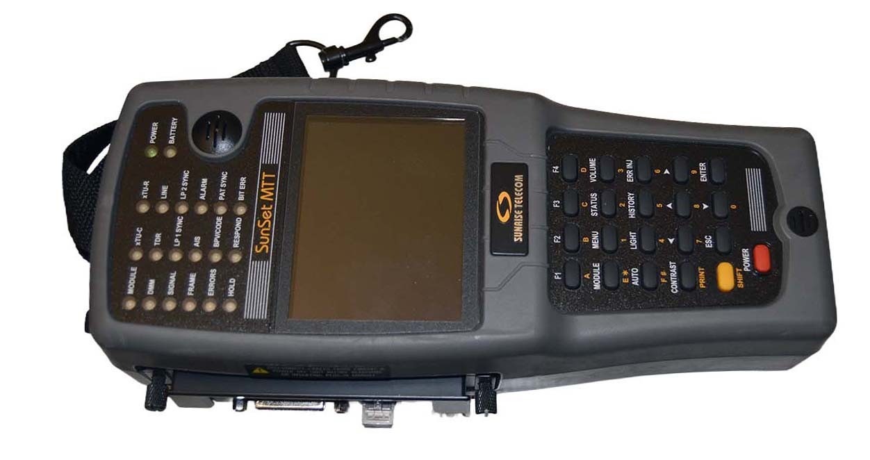 Sunrise Telecom Sunset MTT w/ Modules, Acessories, Case