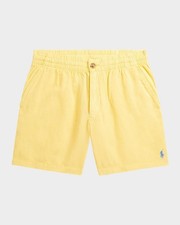 Polo Ralph Lauren Polo Prepster Linen Blend Short Big Boys 18 Oasis Yellow