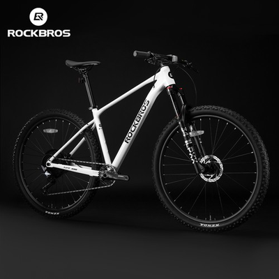 #ad ROCKBROS MT600 29inch Mountain Bike 12 Speed Aluminum Frame 16” Disc Brake White $572.30